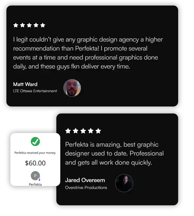 testimonial flyer design pro